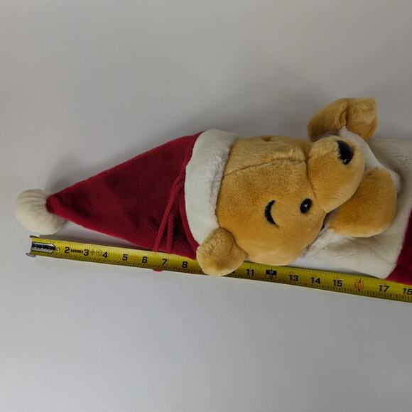 Classic Winnie the Pooh Christmas Stocking 3D Vintage 70s/80s Walt Disney World - Picture 12 of 16